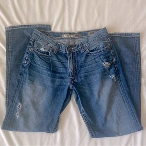 Mens Tyson BKE Denim Jeans Medium Wash 30R